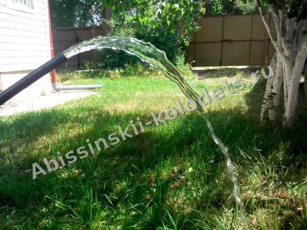 Чистая вода из абиссинского колодца, лето 2016